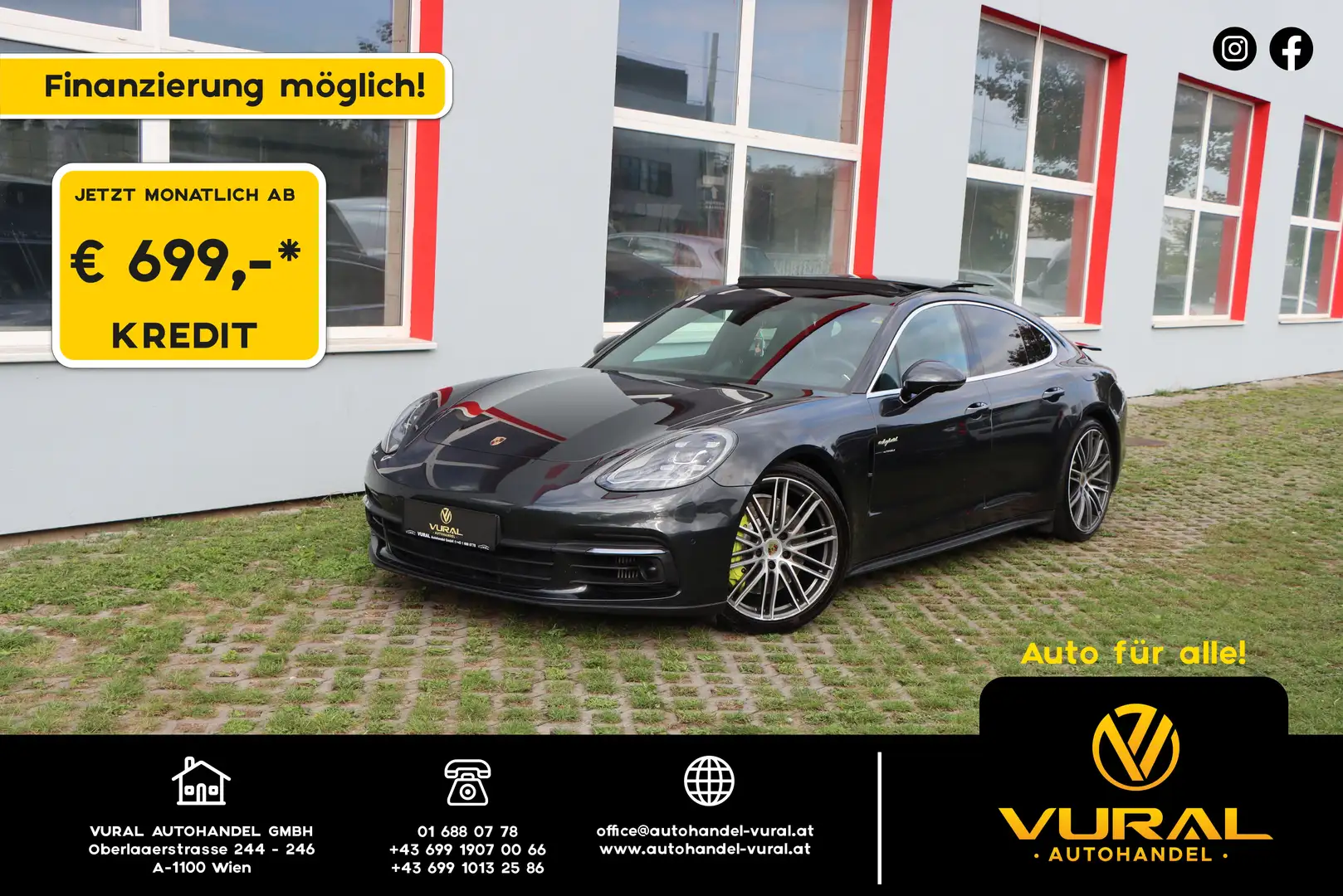 Porsche Panamera 4E-Hybrid | Panorama | PDLS+ | Surround View | Grau - 1