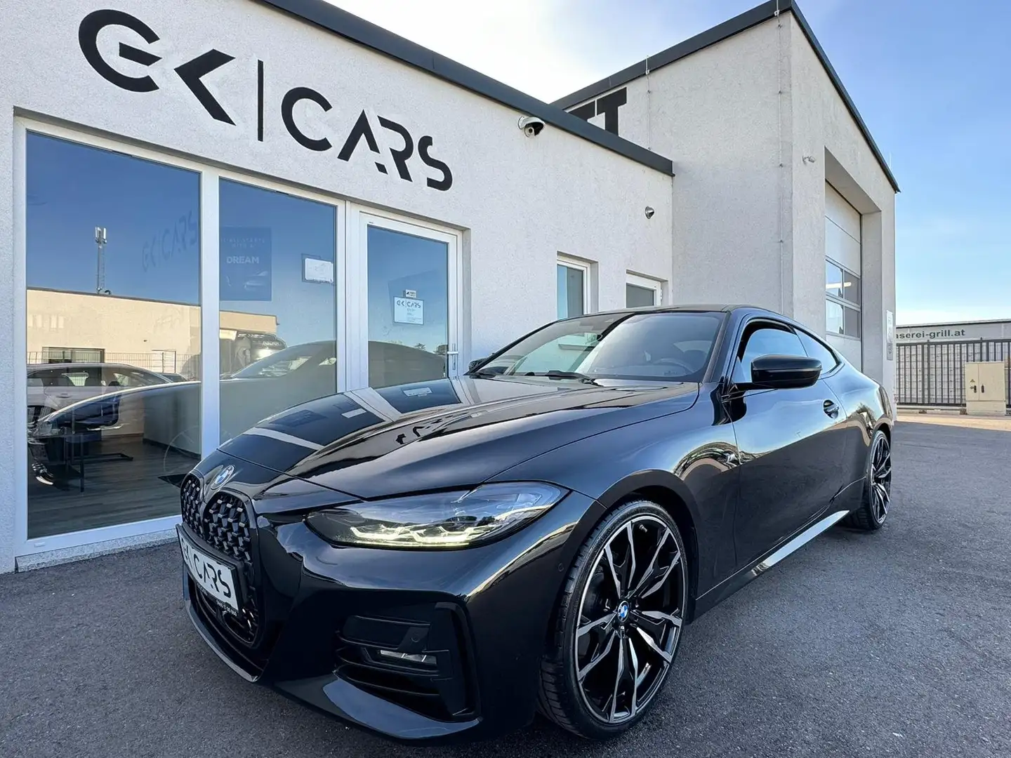 BMW 420 420d Coupe M-PAKET/ERSTBESITZ Zwart - 2