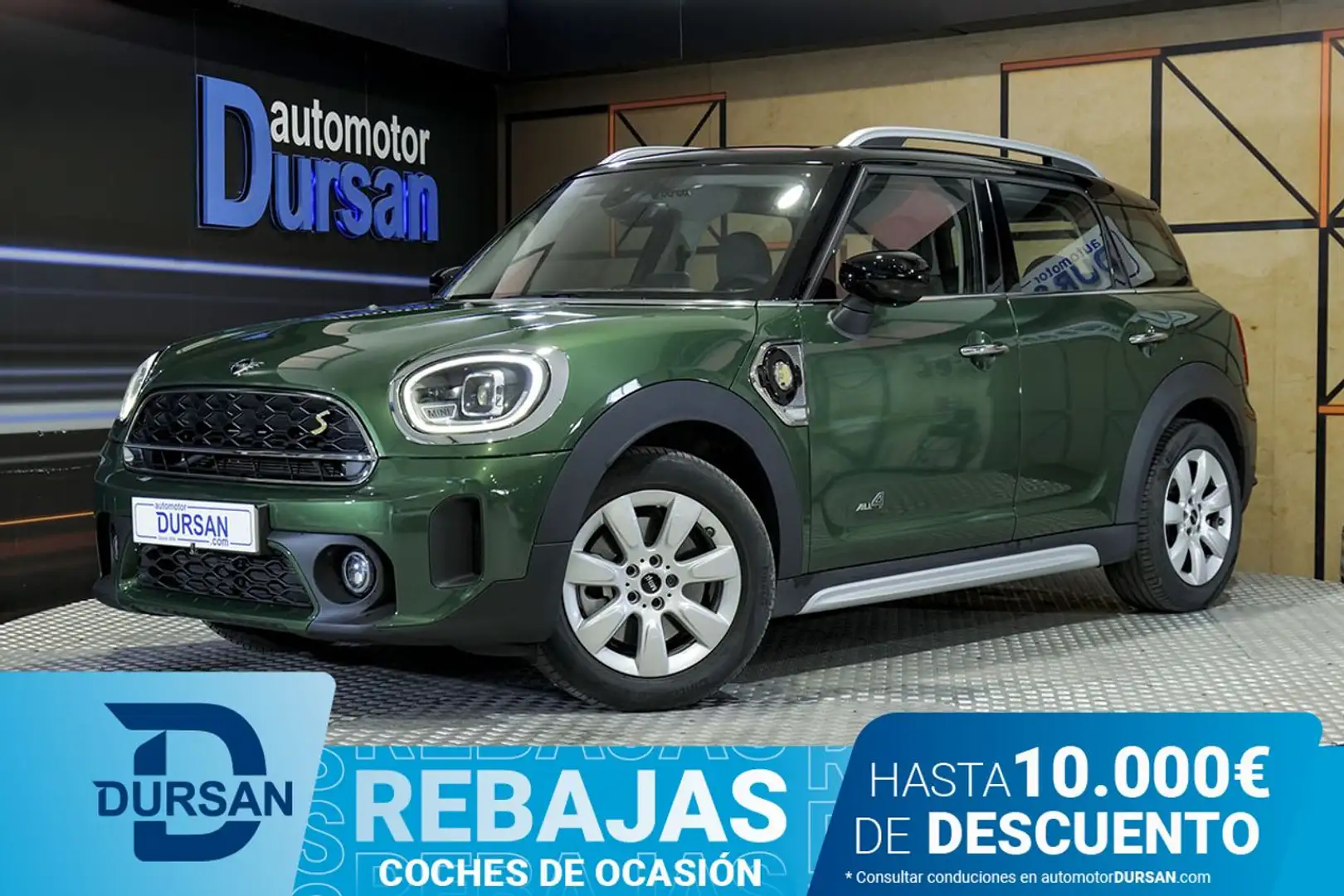 MINI Cooper S E ALL4 Verde - 1