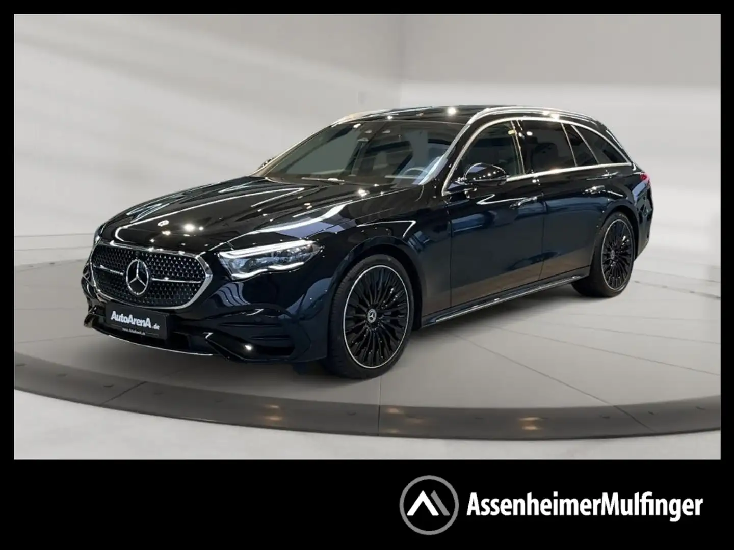 Mercedes-Benz E 220 d T AMG +MBUX+Pano+Burm+AHK+DigitalLight Schwarz - 1