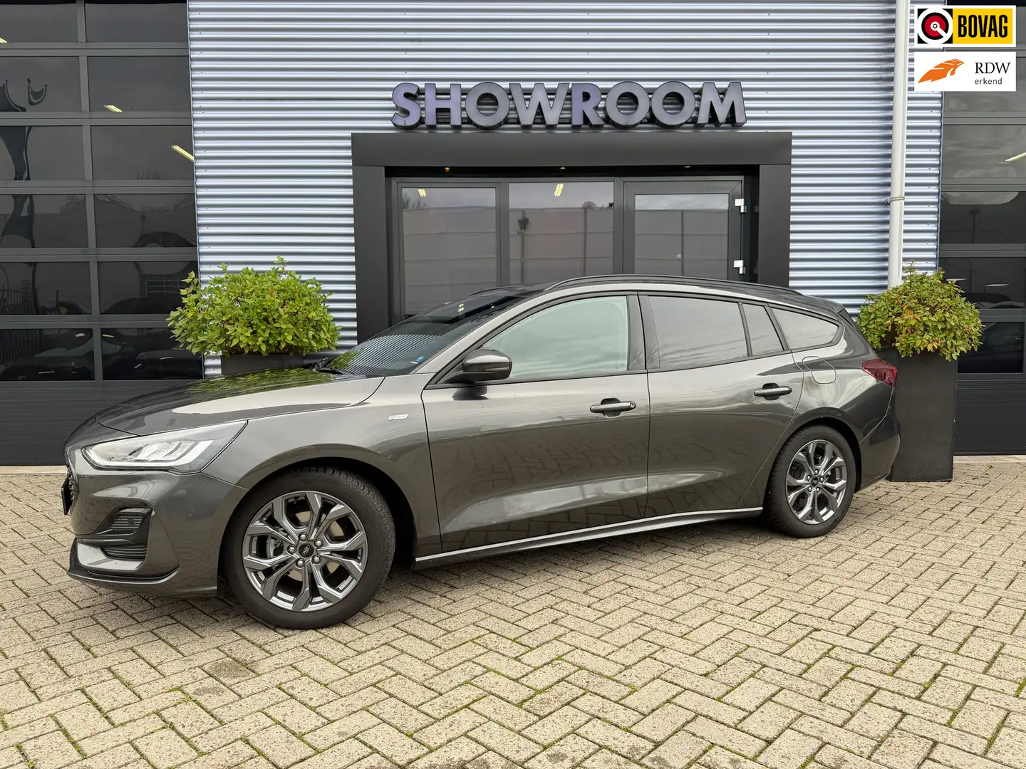Ford Focus Wagon 1.0 EcoBoost Hybrid ST Line X|Camera|Appleca Gris - 1