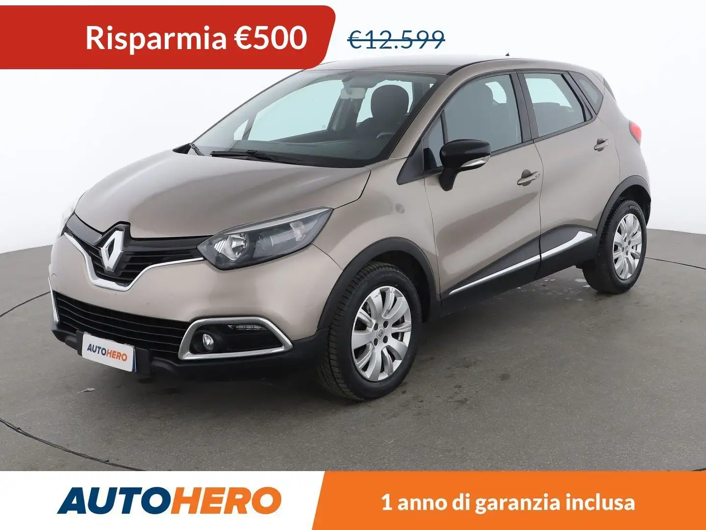 Renault Captur 1.5 dCi Energy Zen 90 CV EDC Grigio - 1