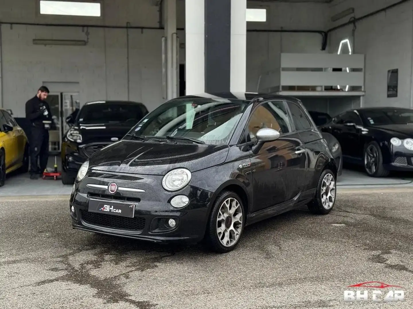 Fiat 500 S Phase 2 1.2 MPi 8V 69 cv Noir - 1