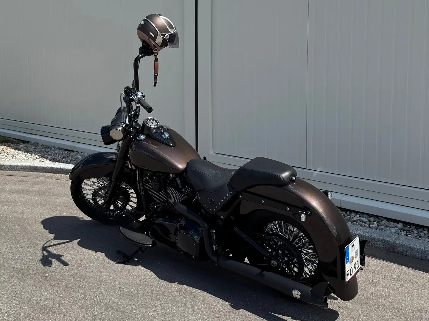 Harley-Davidson Softail Costum Bike " Einzelstück" Marrón - 2