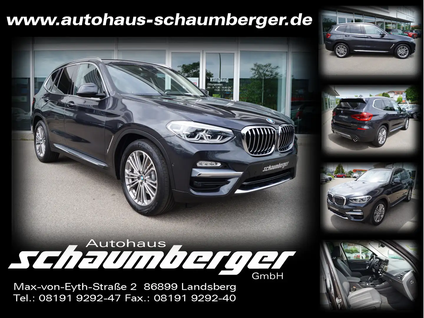 BMW X3 xDrive30d Aut Luxury Line *Navi * LED * Leder Grijs - 1