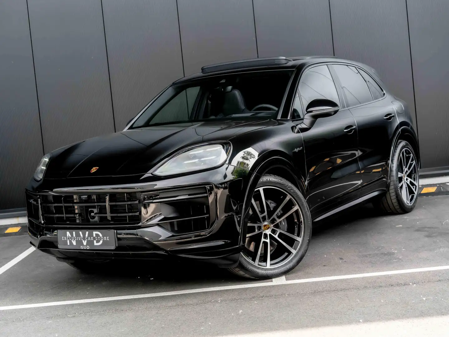 Porsche Cayenne E | Headup | 360° | Pano | Sportuitlaat | ACC | Negro - 1