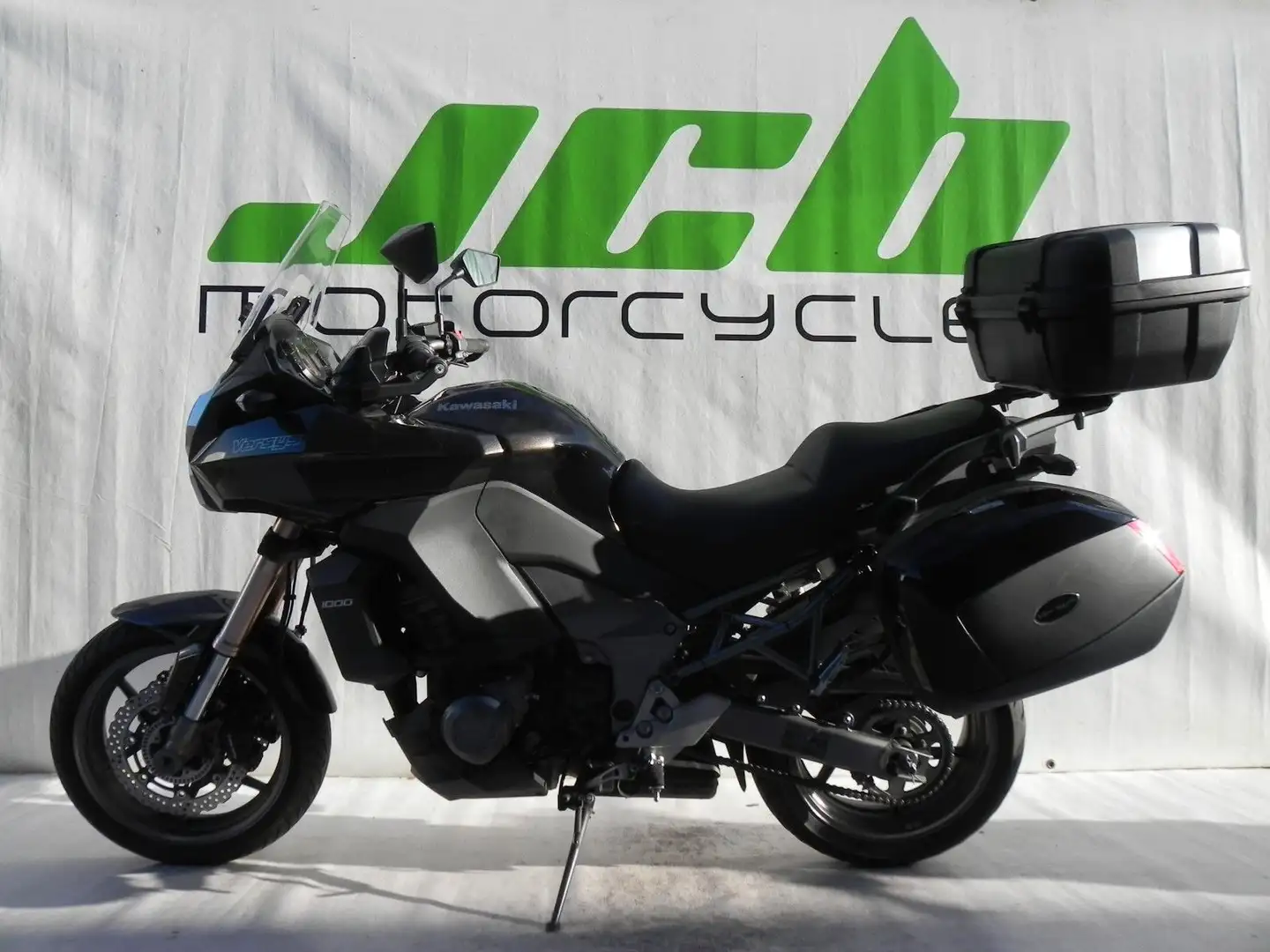 Kawasaki Versys 1000 ABS TC Koffer Braun - 1