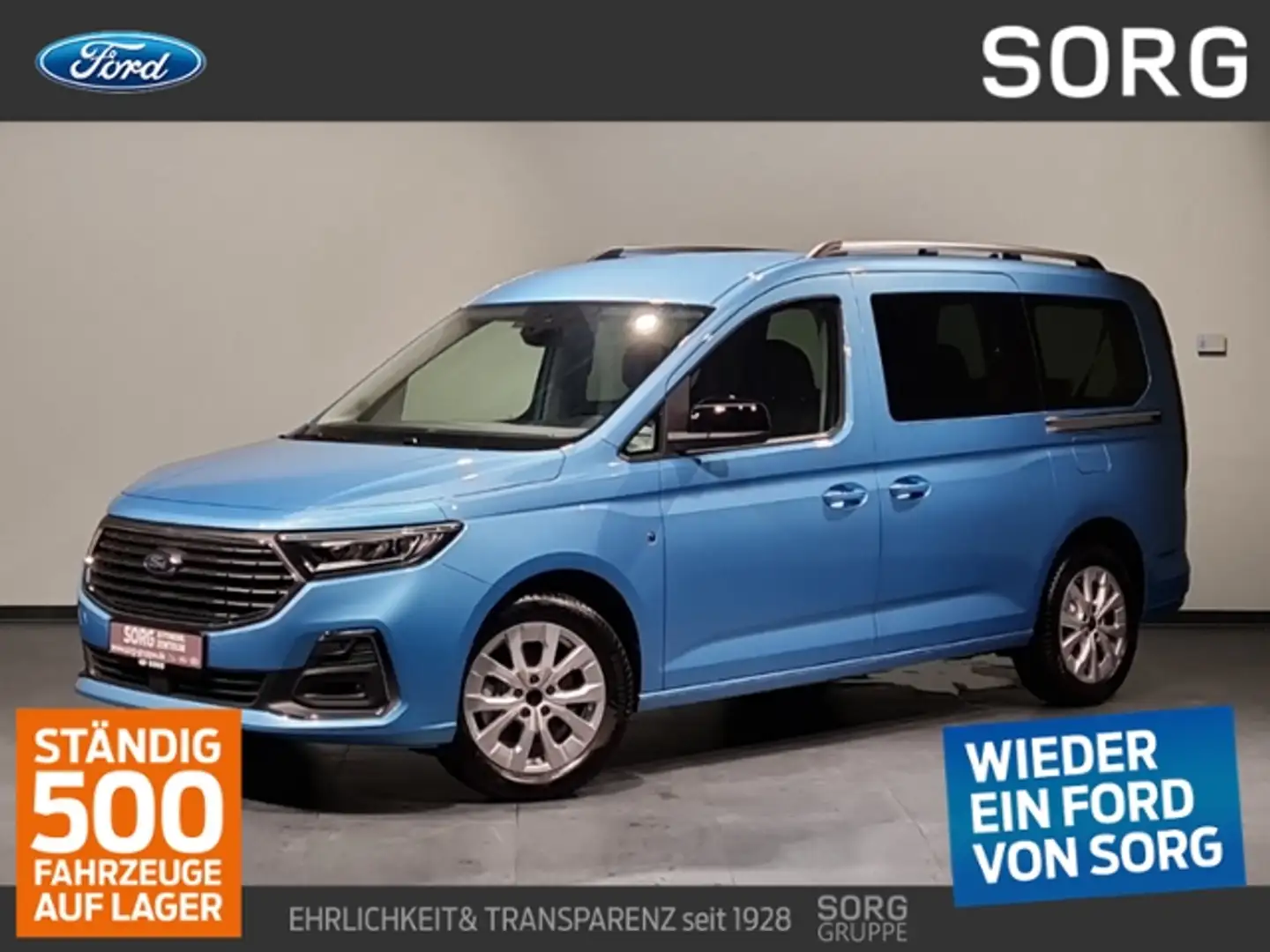 Ford Tourneo Connect L2-Titanium "GJR"LED"SHZ" Blau - 1