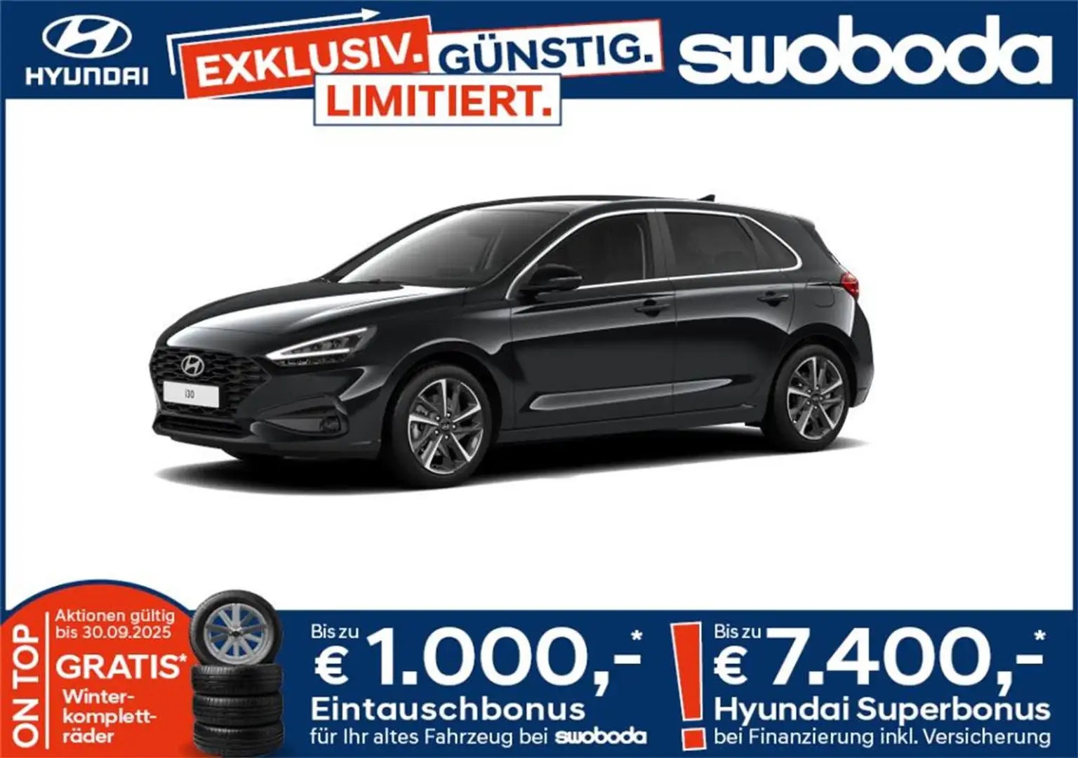 Hyundai i30 - PD Smart Line 1.5 DPI c5bs1 Noir - 1