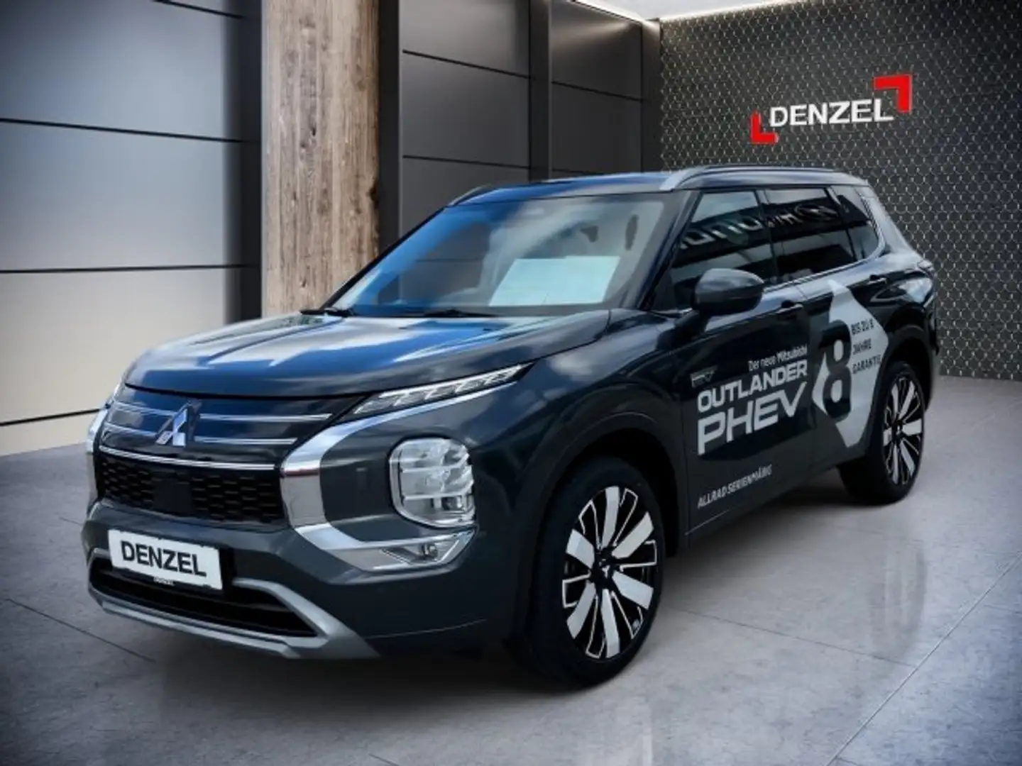 Mitsubishi Outlander PHEV 2,4 4WD Diamond 2-tone Leder Grau - 2
