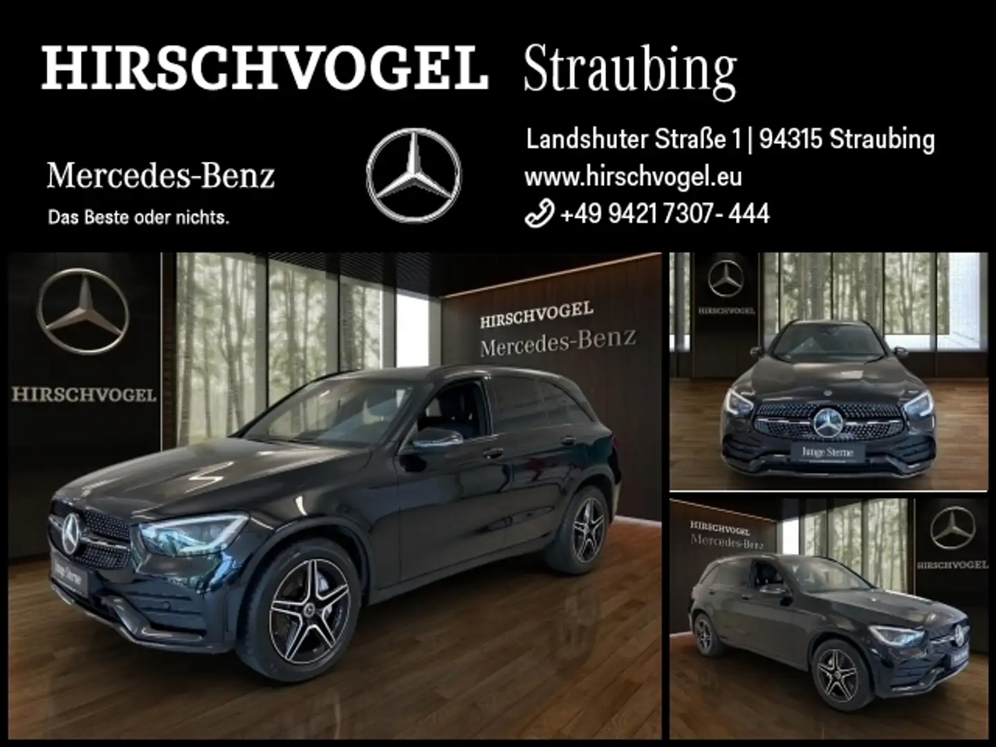 Mercedes-Benz GLC 220 d 4M AMG-Line+Night+AHK+MULTIBEAM+MBUX Negro - 1