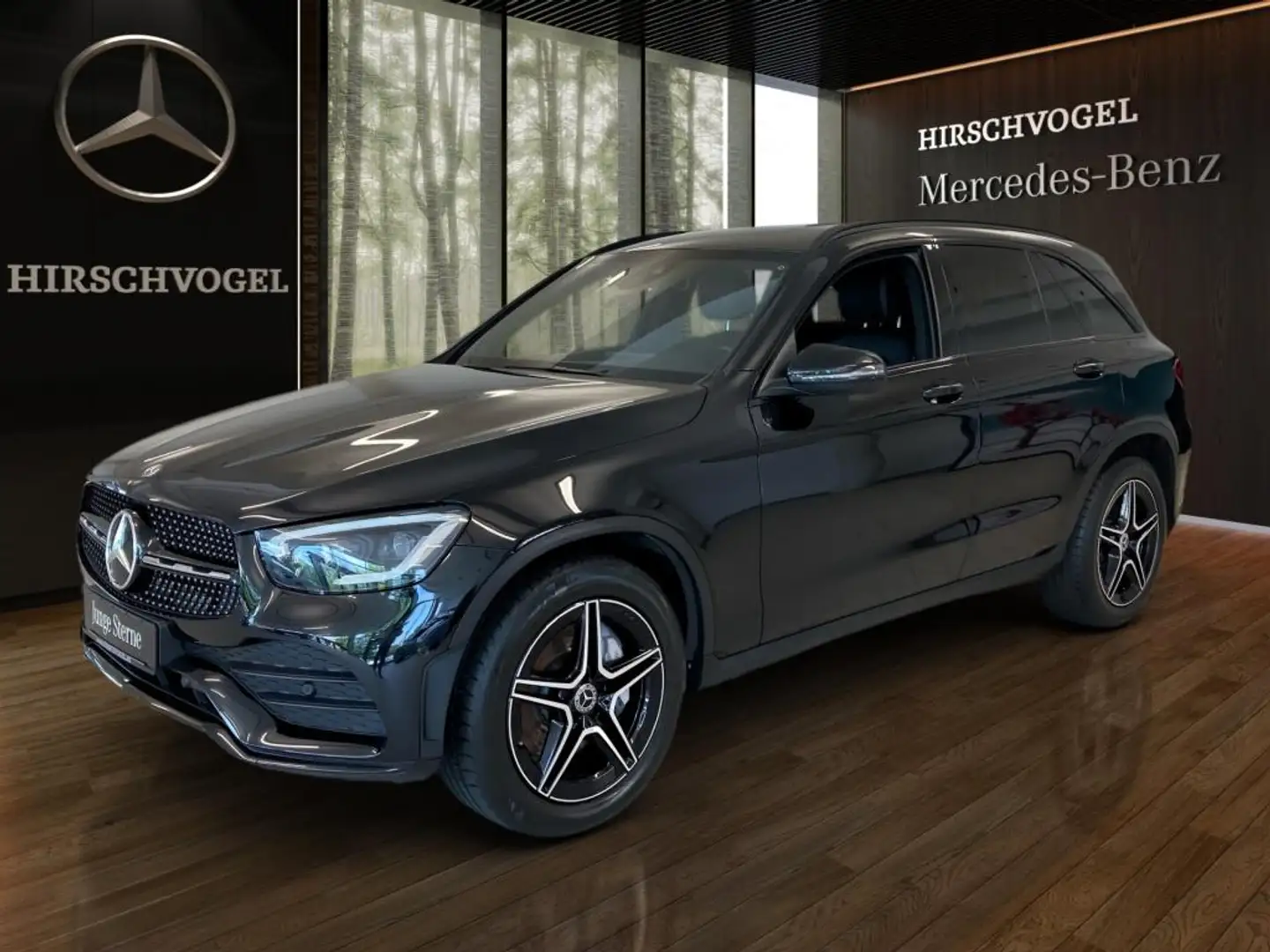 Mercedes-Benz GLC 220 d 4M AMG-Line+Night+AHK+MULTIBEAM+MBUX Schwarz - 1