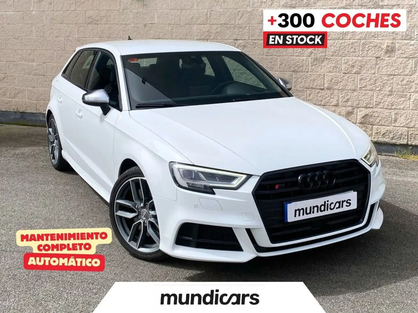 Audi S3 Sportback quattro S tronic 221kW Blanc - 1