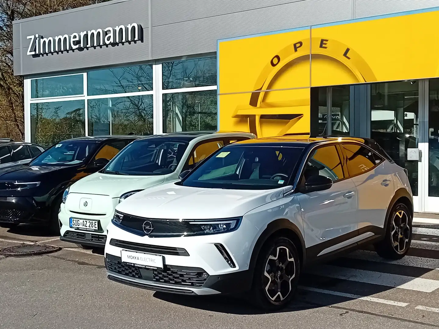 Opel Mokka e Ultimate SHZ Navi PDC Weiß - 1
