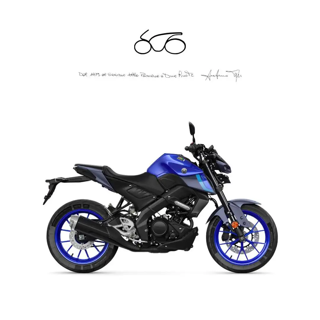 Yamaha MT-125 MT125 Albastru - 1