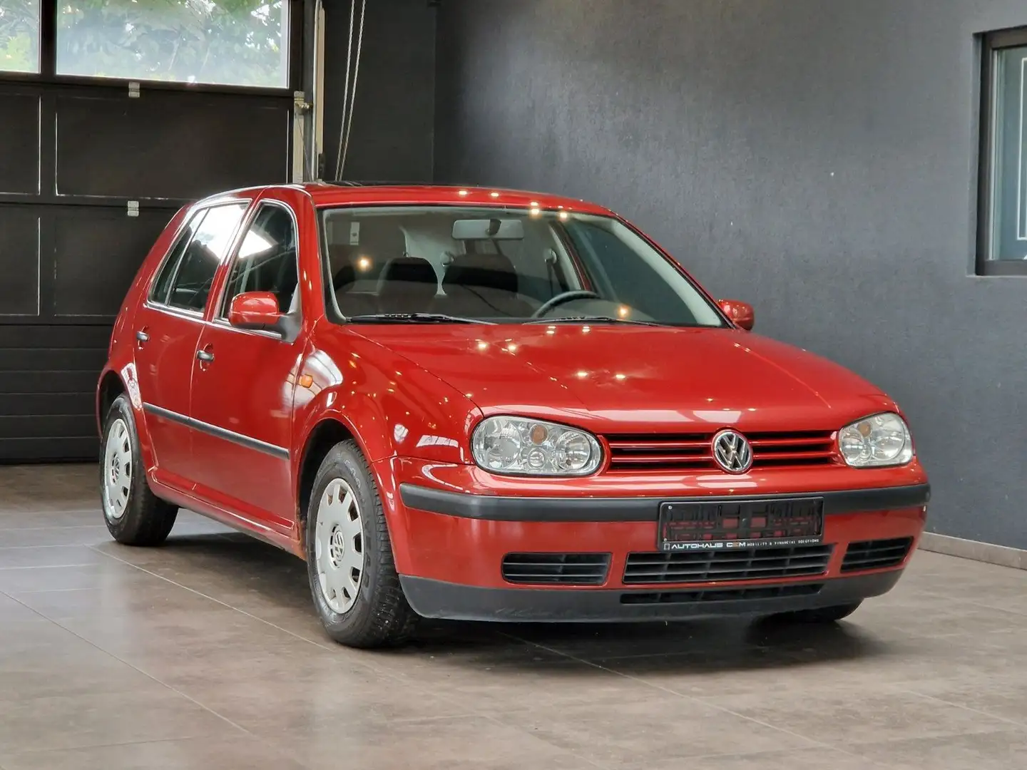 Volkswagen Golf 1.4 Trendline*1.Hand*TÜV*Schiebedach* Rouge - 1