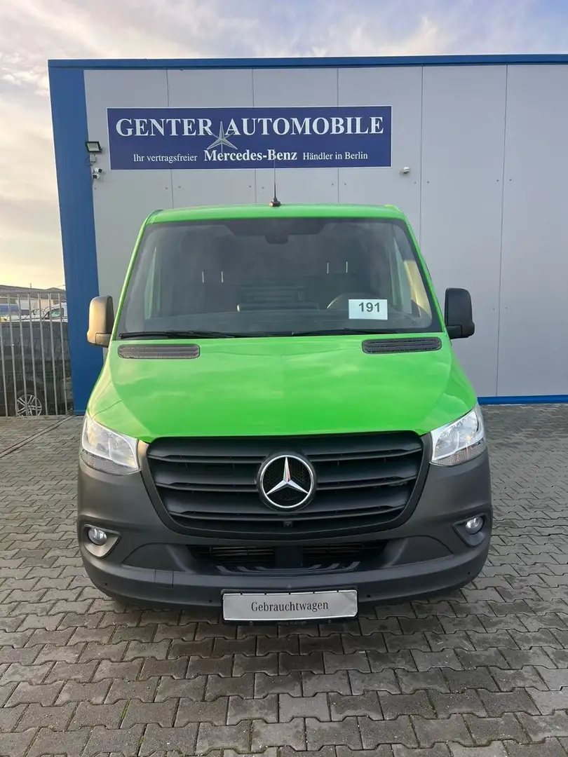 Mercedes-Benz Sprinter 316 LANG 7G-TRONIC TOTWINKEL 360°KAMERA Grün - 2