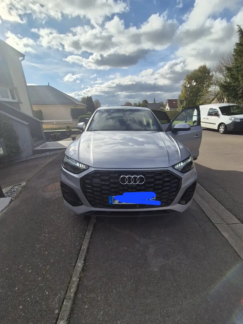 Audi Q5 Q5 Sportback 40 TDI 204 S tronic 7 QuattroS line Gris - 2