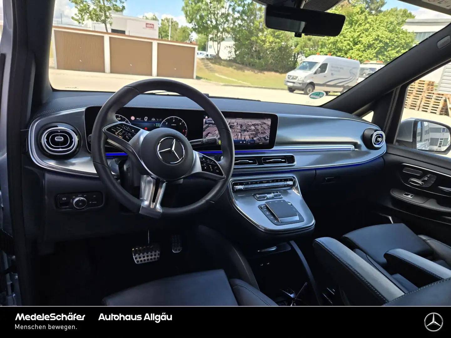 Mercedes-Benz V 300 V 300 d 4MATIC EXCLUSIVE L AIRMATIC NEUES MODELL Silber - 2