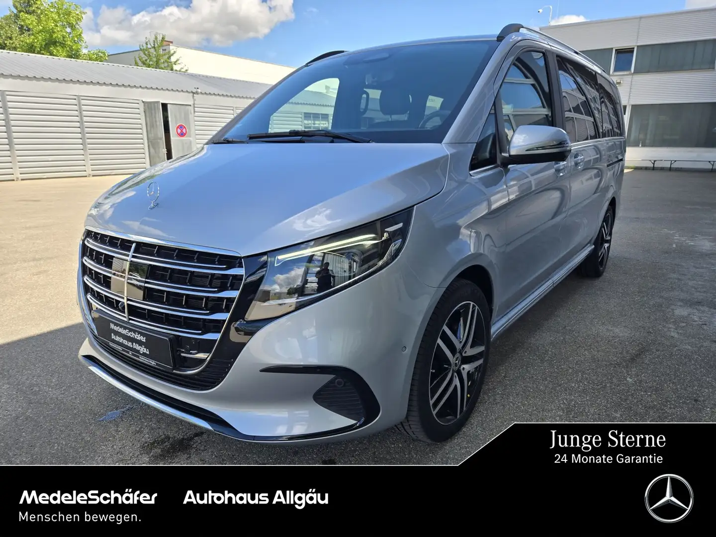 Mercedes-Benz V 300 V 300 d 4MATIC EXCLUSIVE L AIRMATIC NEUES MODELL Silber - 1