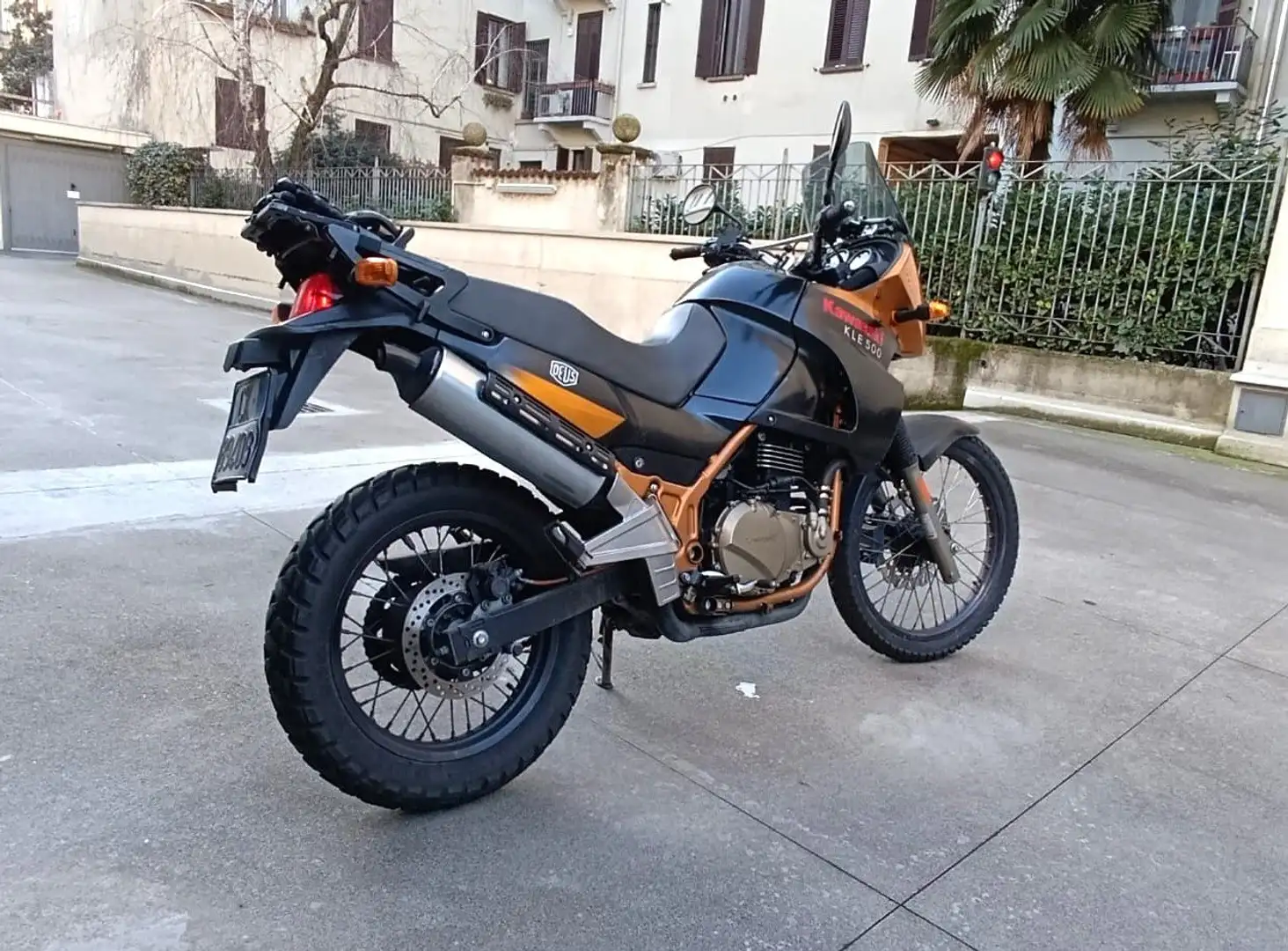 Kawasaki KLE 500 Orange - 1