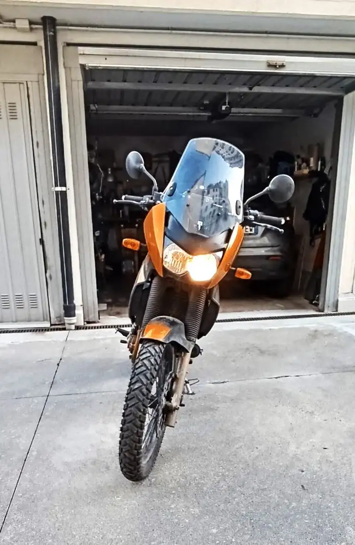 Kawasaki KLE 500 Orange - 2