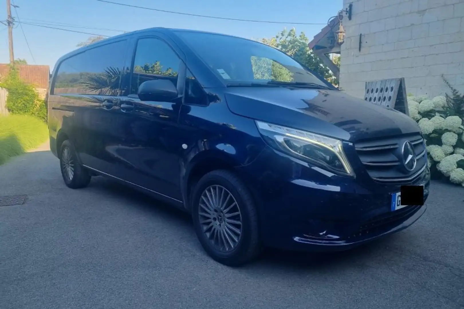 Mercedes-Benz V VITO MIXTO 119 CDI 4 MATIC 190 BVA9 5P TVA Bleu - 2