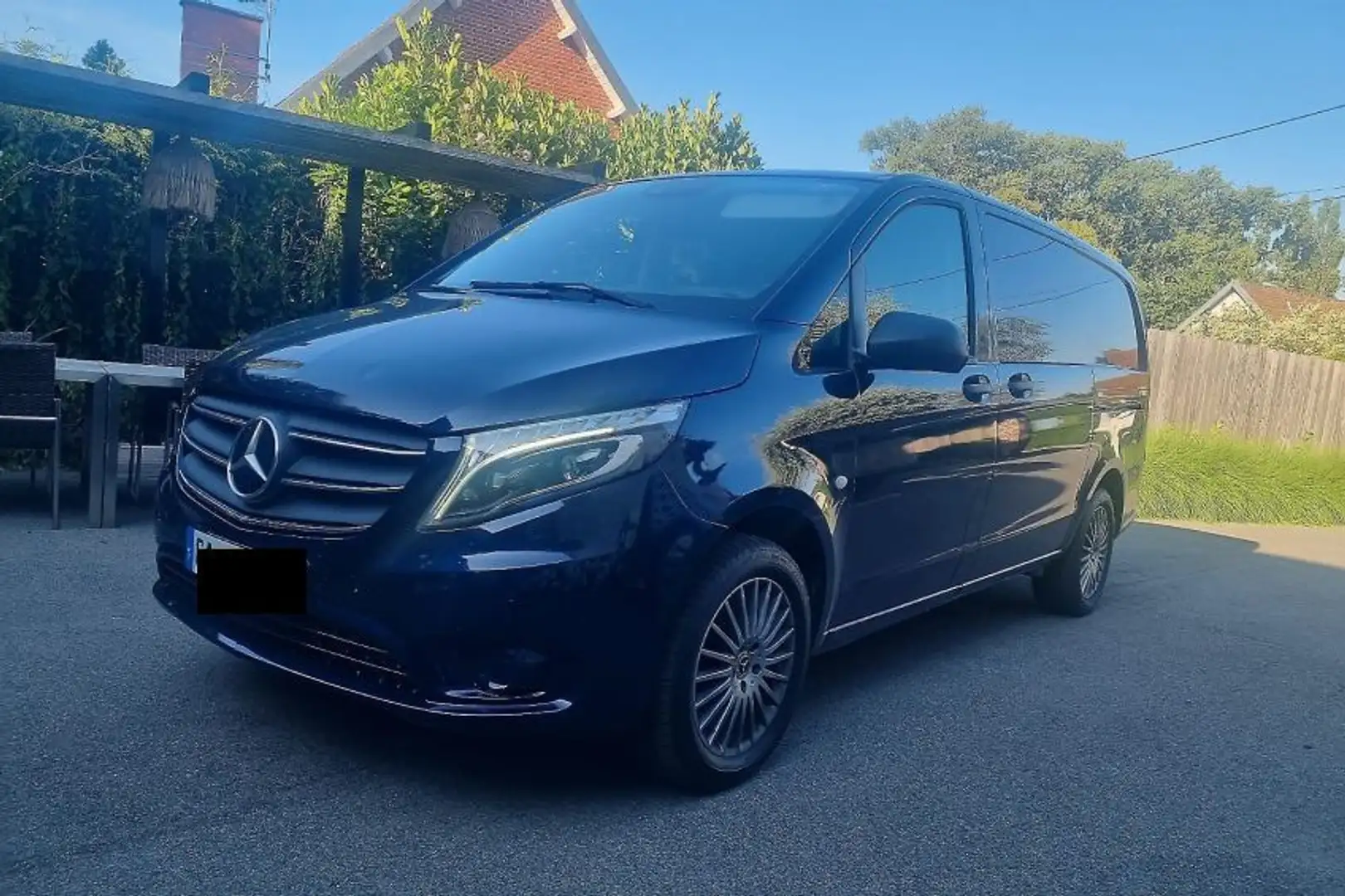 Mercedes-Benz V VITO MIXTO 119 CDI 4 MATIC 190 BVA9 5P TVA Blau - 1
