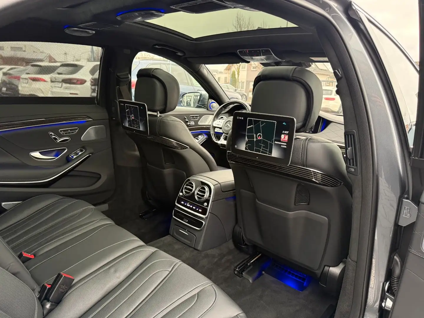 Mercedes-Benz S 560 S560*4M*LANG*AMG-PAKET*3xTV*360*ACC*HUD*NACHT-SI Grau - 2