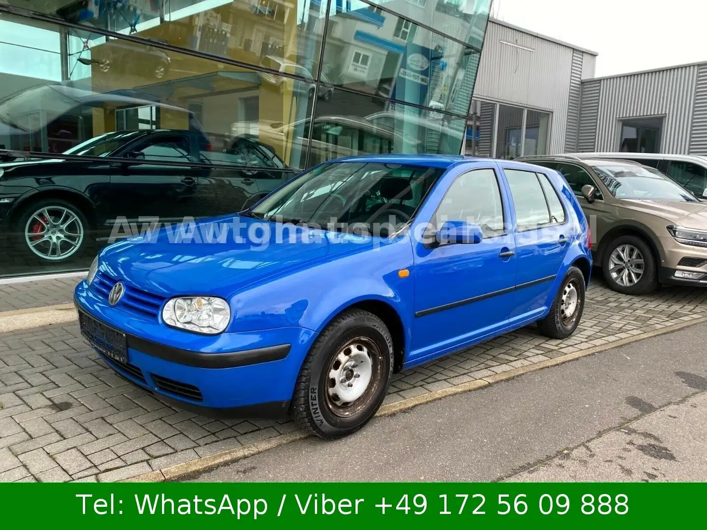 Volkswagen Golf IV 1.4 Lim. Klima AHK Blau - 2