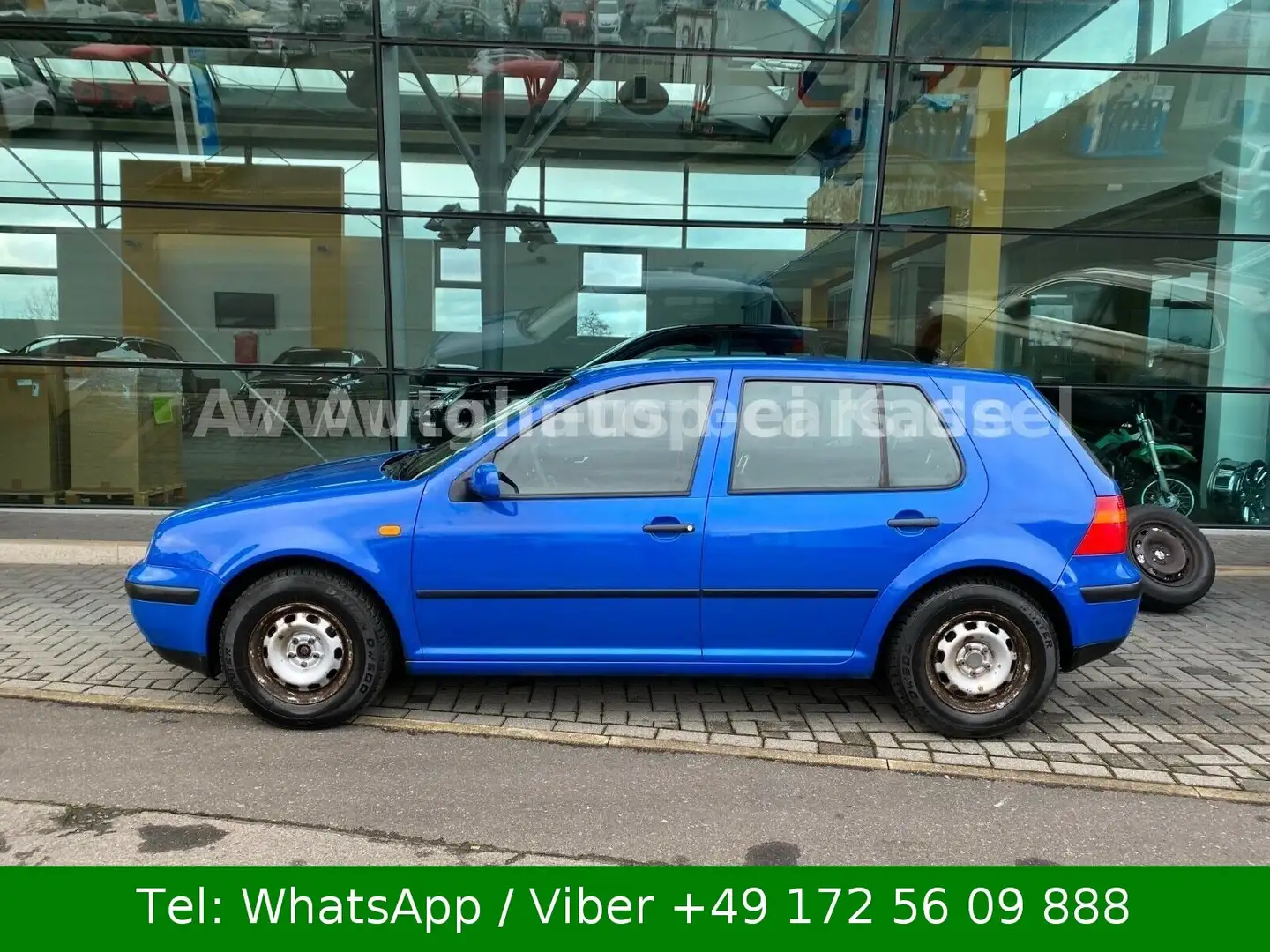 Volkswagen Golf IV 1.4 Lim. Klima AHK Blau - 1