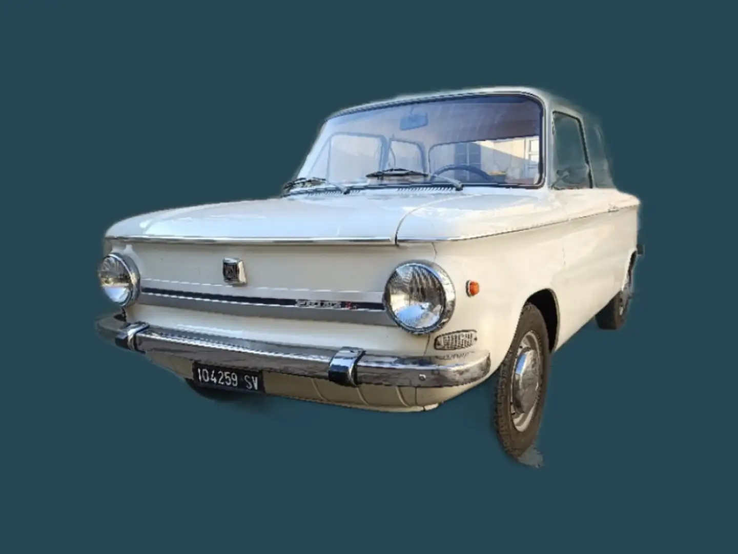 NSU Prinz 4 Wit - 1