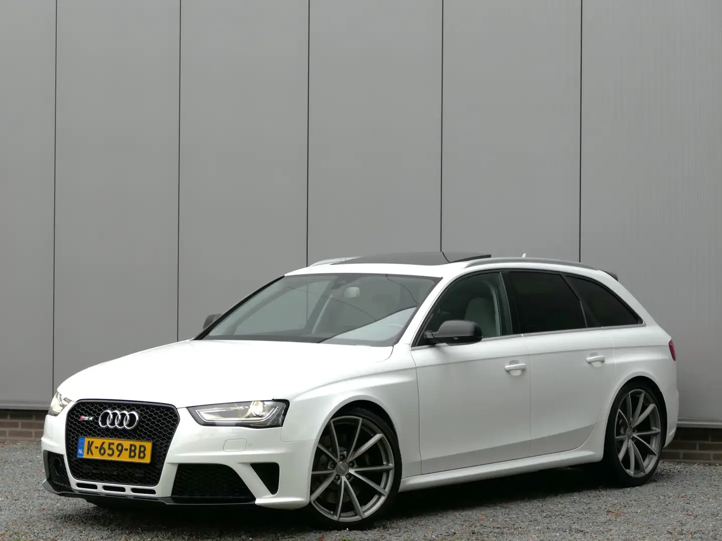 Audi RS4 A4 Avant 4.2 FSI quattro Panorama dak / Navi / Ada Blanc - 1