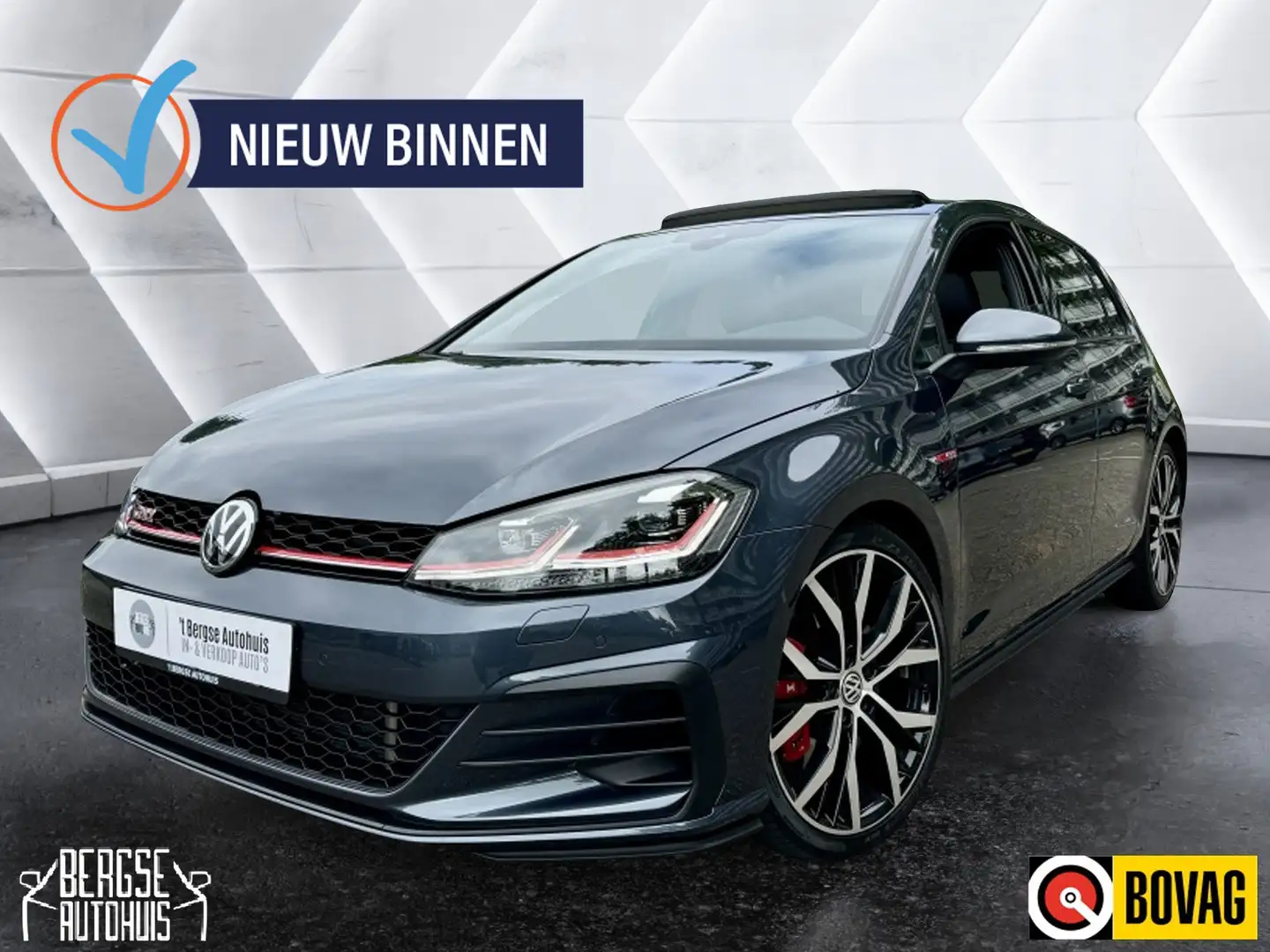 Volkswagen Golf GTI 2.0 TSI Performance Virtual Pano Keyless Синій - 1