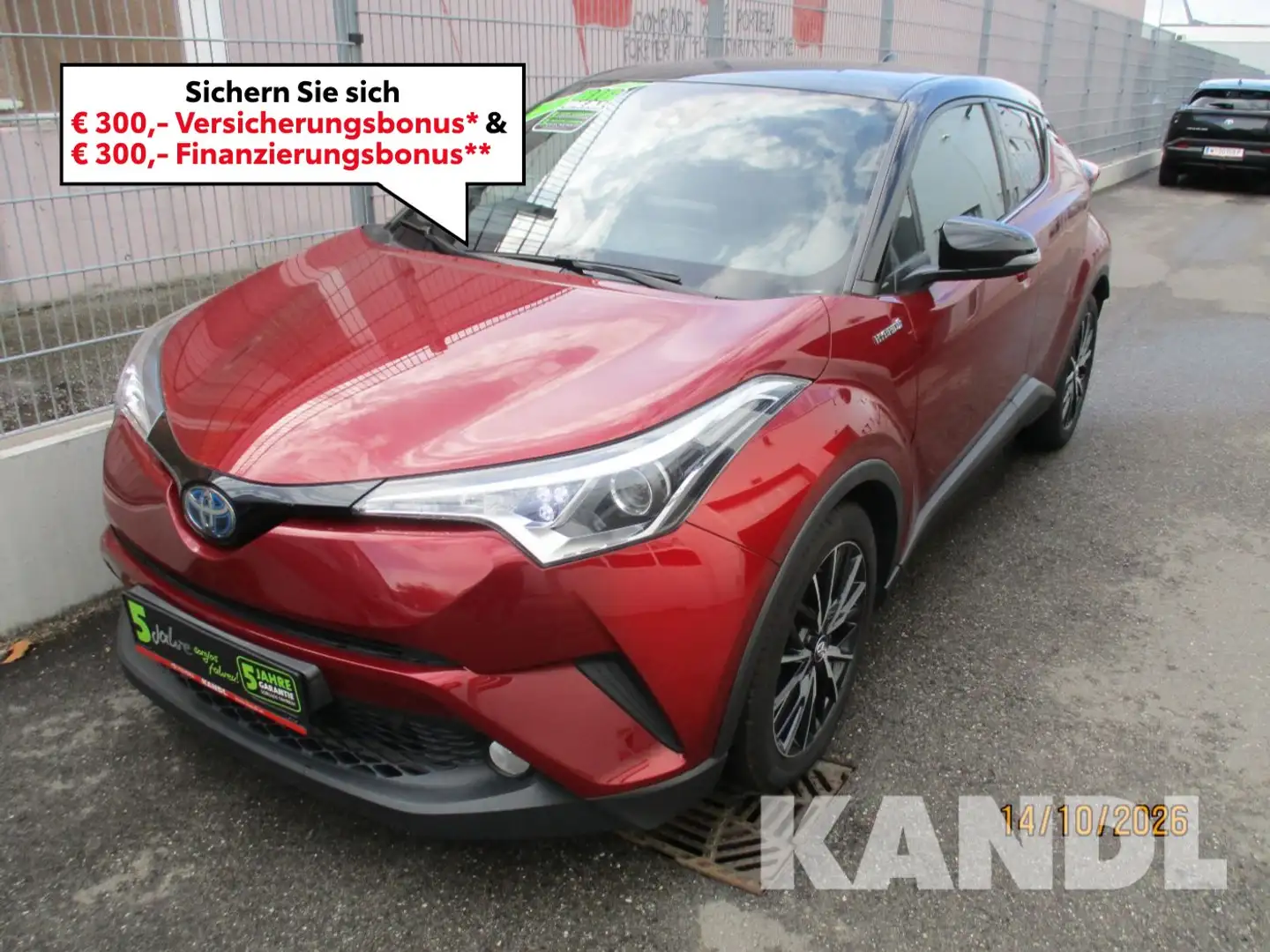 Toyota C-HR 1.8 C-LUB ACC+LED+Navi+SHZ+2xKlima+Kam.+PDC Rot - 1