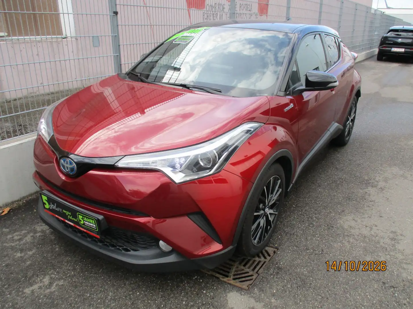 Toyota C-HR 1.8 C-LUB ACC+LED+Navi+SHZ+2xKlima+Kam.+PDC Rot - 2