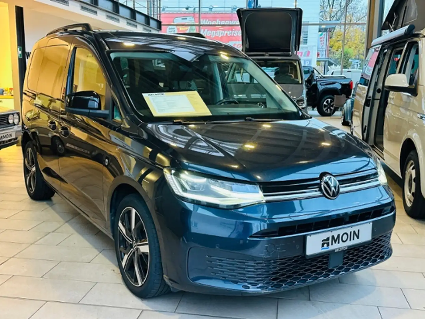 Volkswagen Caddy Move 2.0 TDI 90kW RFK LED KLIMA ABS PDC Blau - 2