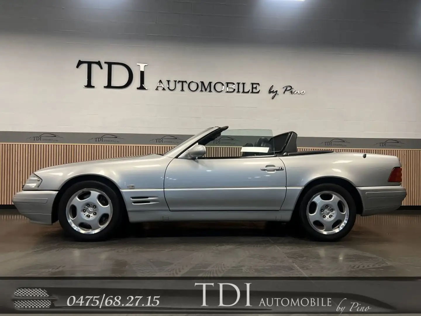 Mercedes-Benz SL 280 *78.000KM*NEUVE*BELGE*1ER PROPRIETAIRE*4 PLACES* Szürke - 1