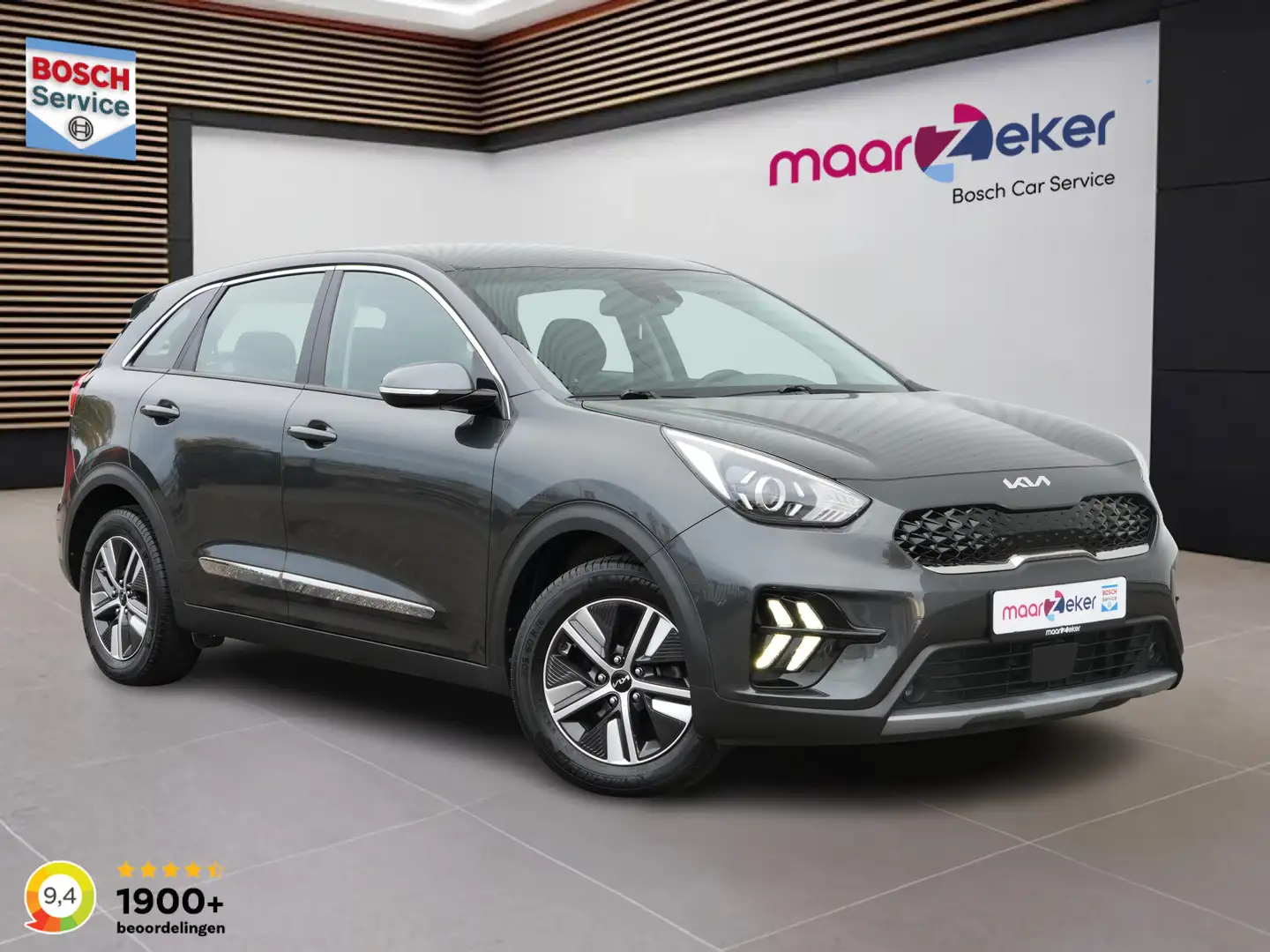 Kia Niro 1.6 GDi PHEV DynamicPlusLine ✅Camera✅LaneAss.✅Appl Grijs - 1