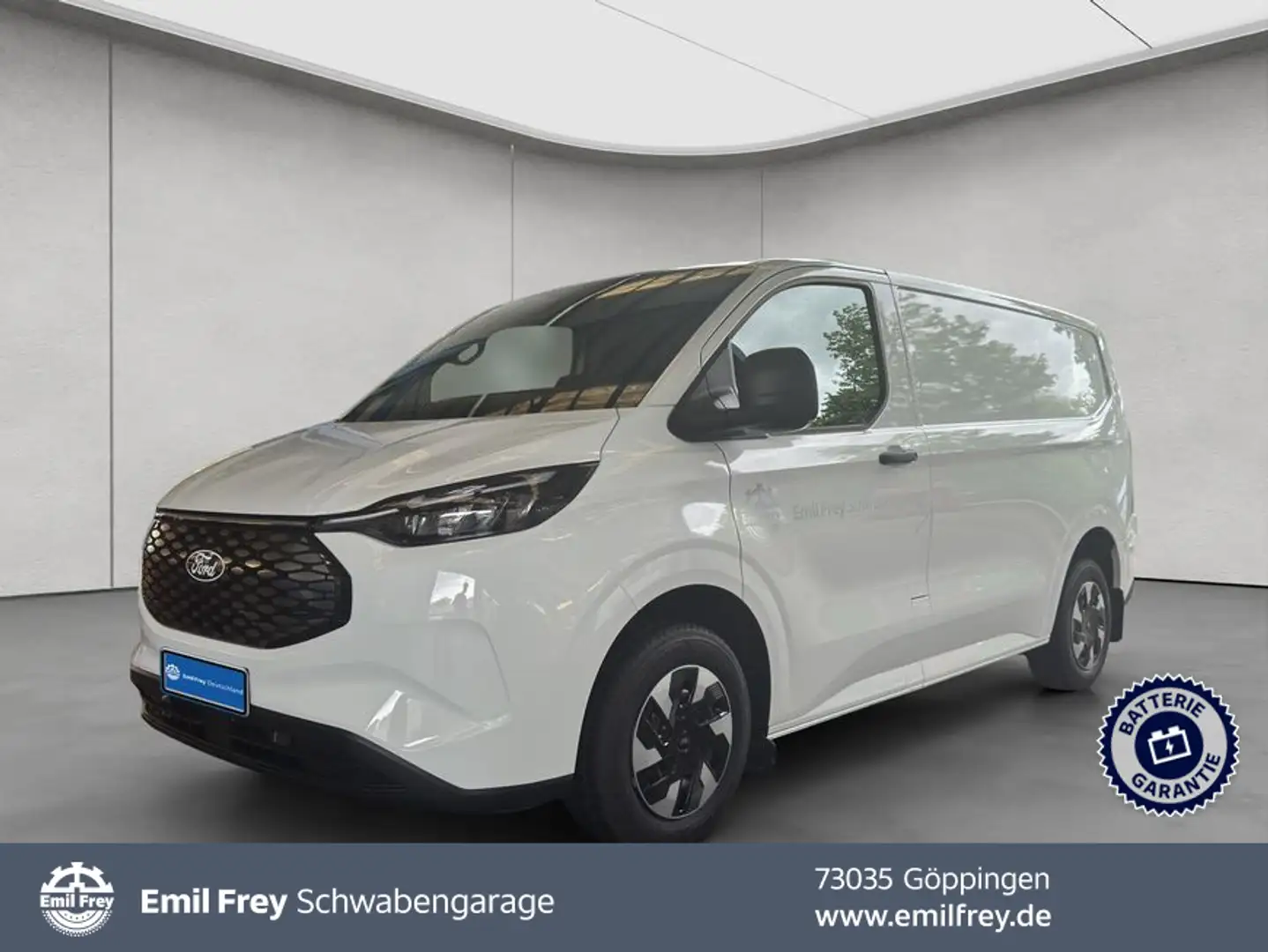 Ford e-Transit Custom 320 L1H1 Kasten LKW Trend HA 100 Weiß - 1
