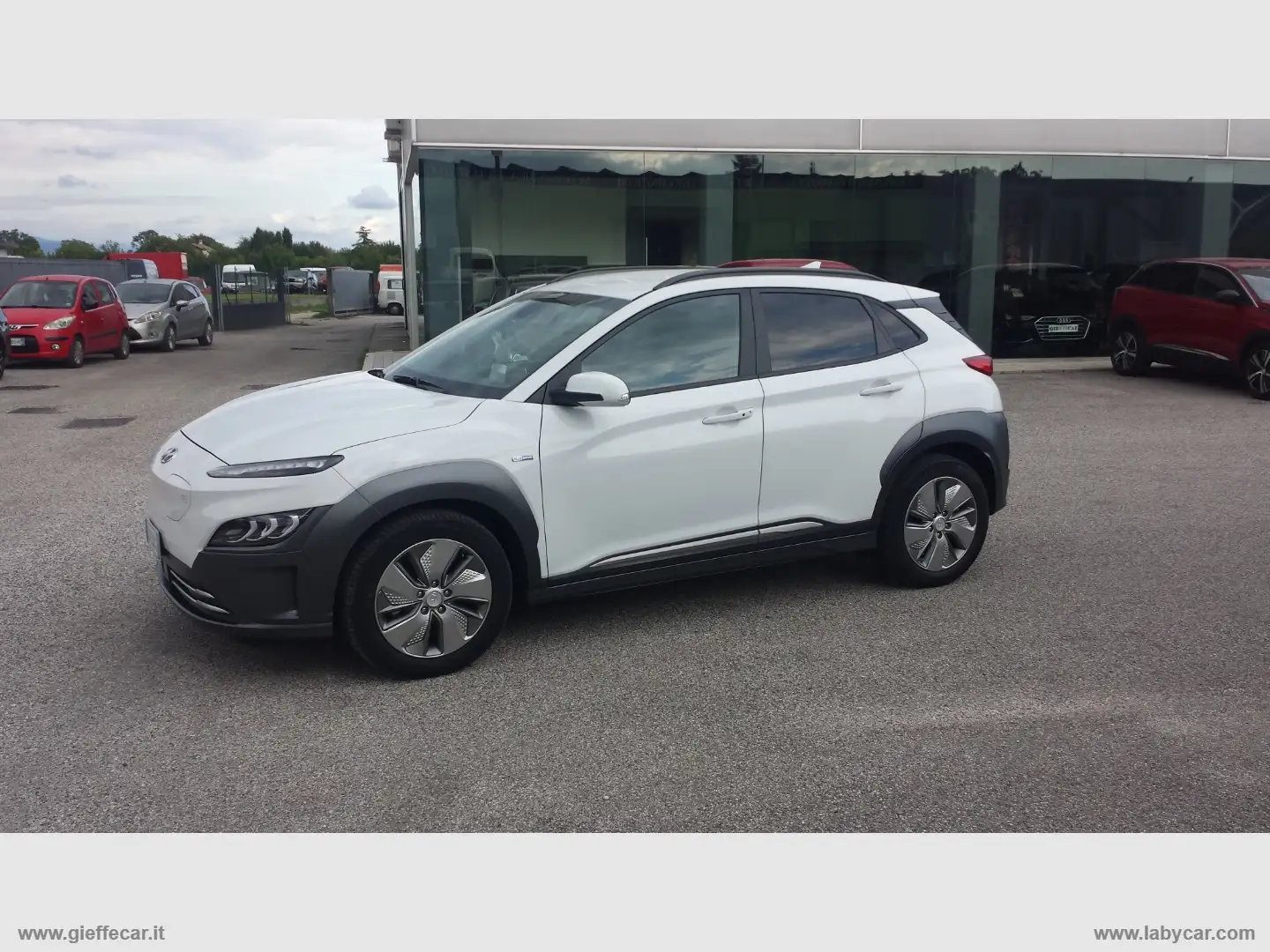 Hyundai KONA EV 64 kWh XLine Blanc - 1