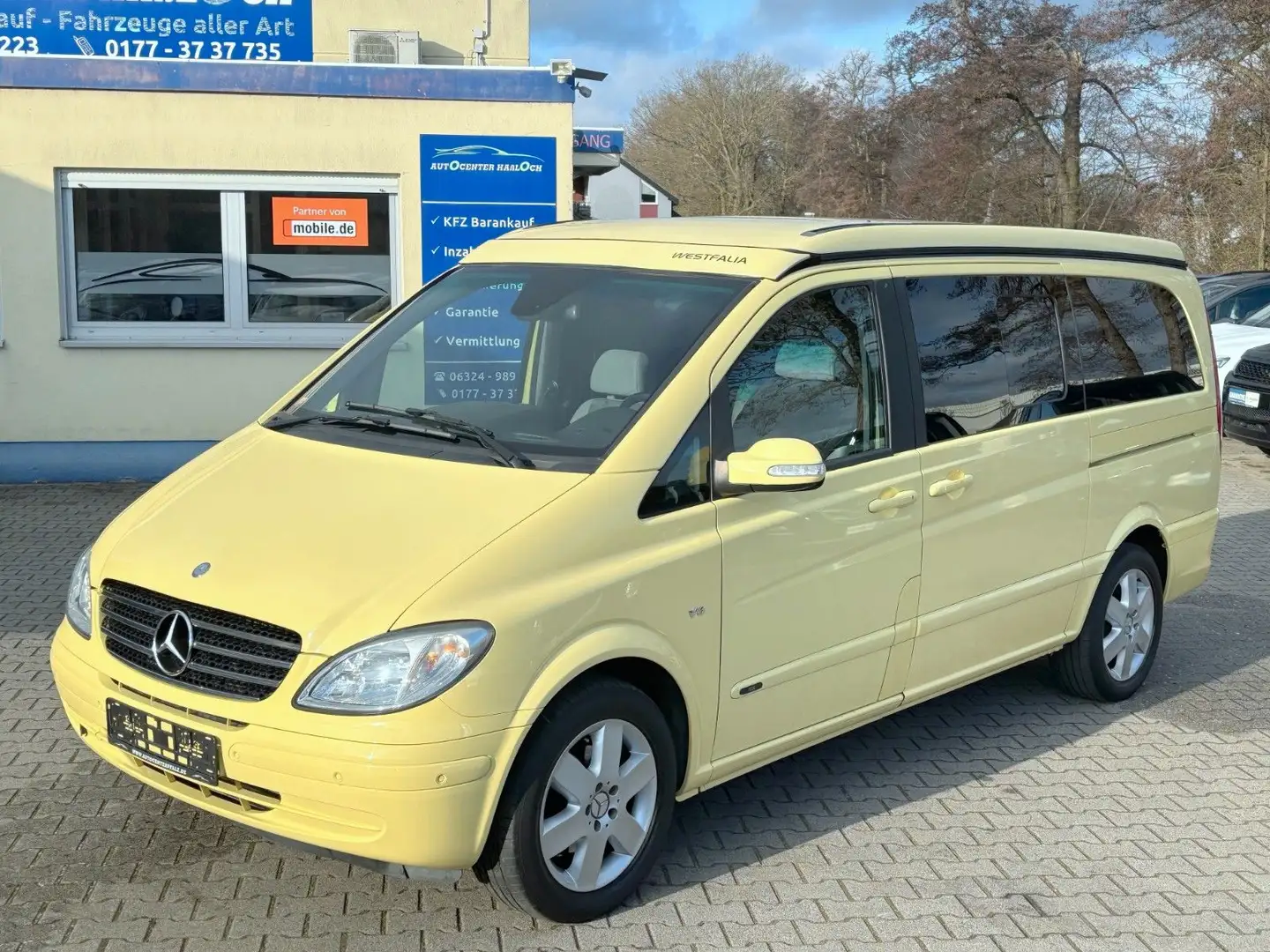 Mercedes-Benz Viano 3.0 CDI FUN LANG*W.-AUFSTELLDACH*7-SITZER* Jaune - 2