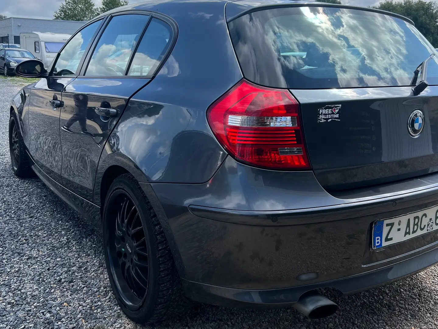 BMW 120 120d DPF Gris - 2