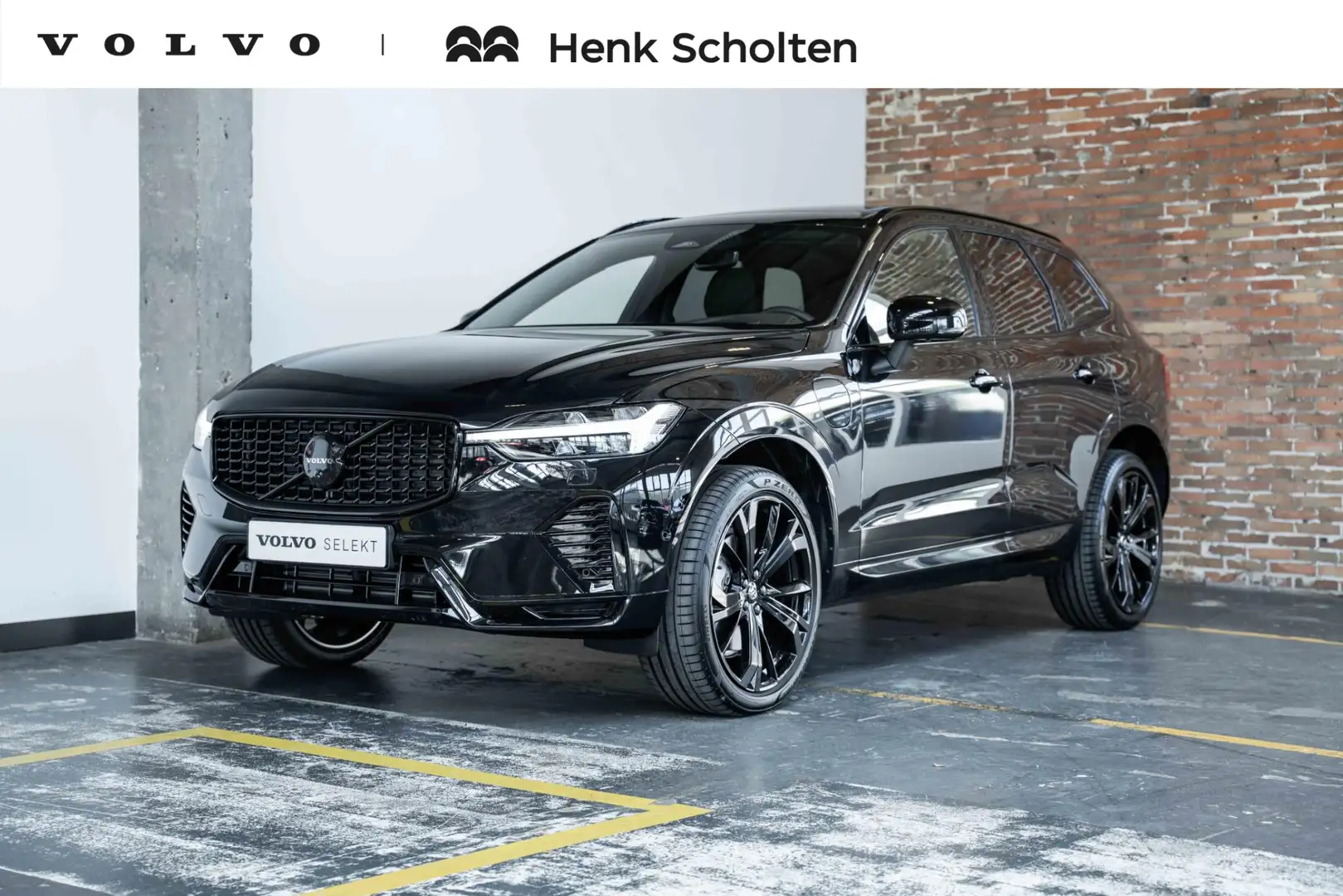 Volvo XC60 T6 Plug-in hybrid AWD Ultra Black Edition | Wegkla Zwart - 1