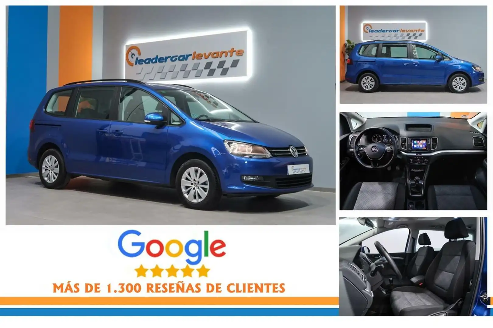 Volkswagen Sharan 2.0TDI Advance 110kW Azul - 2