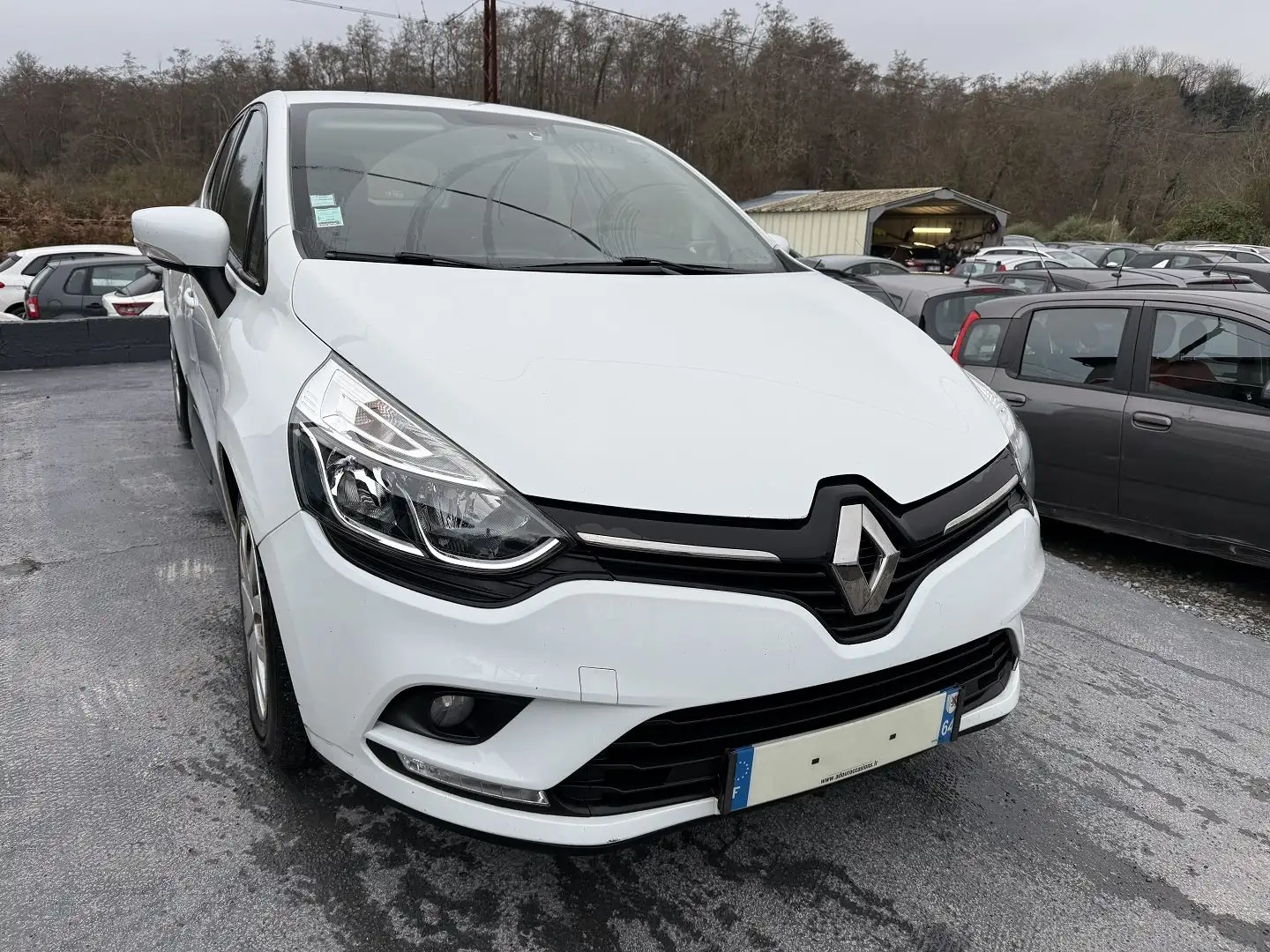 Renault Clio 1.5 DCI 90CH ENERGY AIR MEDIANAV E6C Blanc - 1