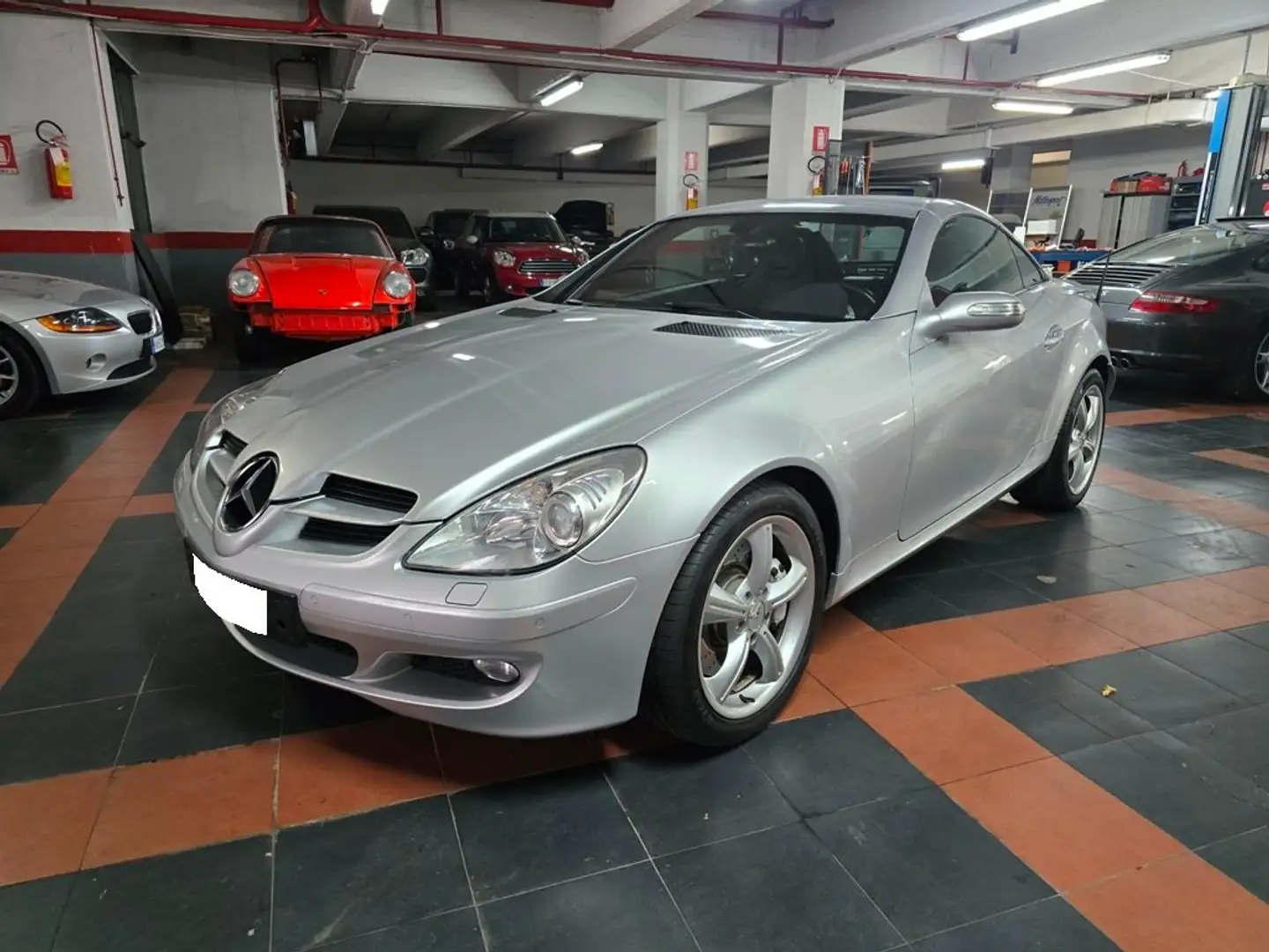 Mercedes-Benz SLK 350 V6 BOOK COMPLETO/BI-XENON/NAVI/AIRSCARF/ASI Argent - 1