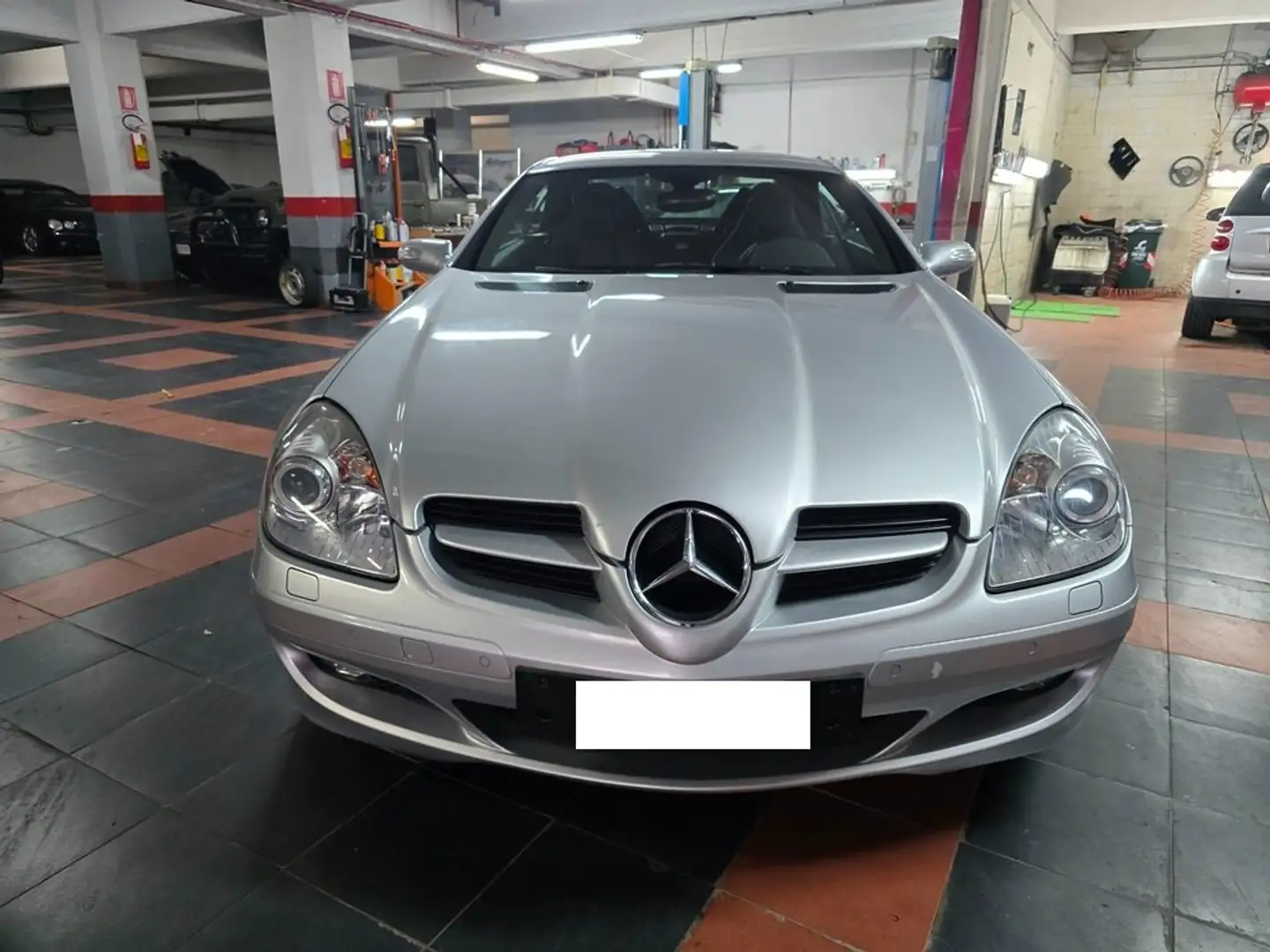 Mercedes-Benz SLK 350 V6 BOOK COMPLETO/BI-XENON/NAVI/AIRSCARF/ASI Argent - 2