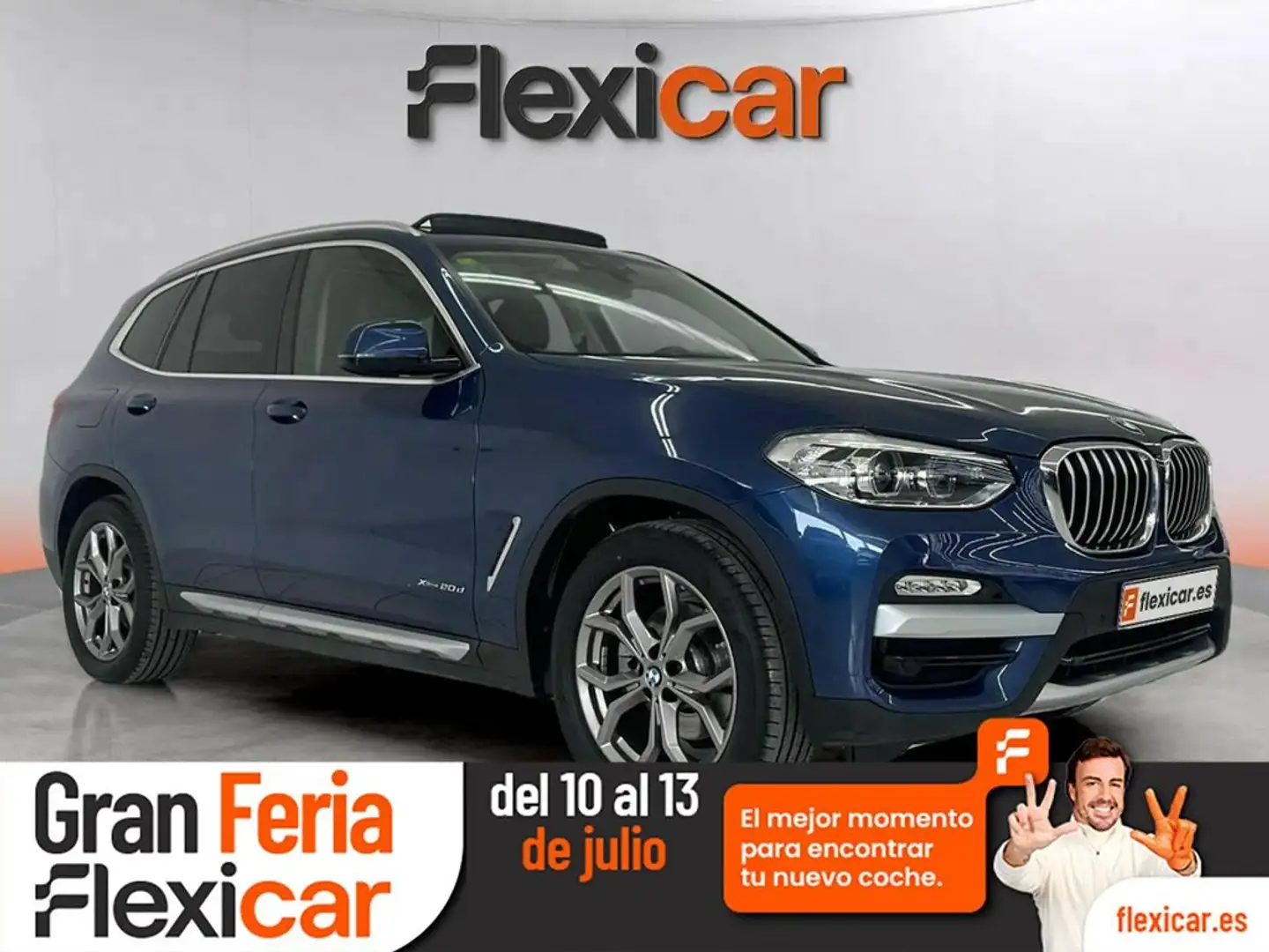 BMW X3 xDrive20d Azul - 1