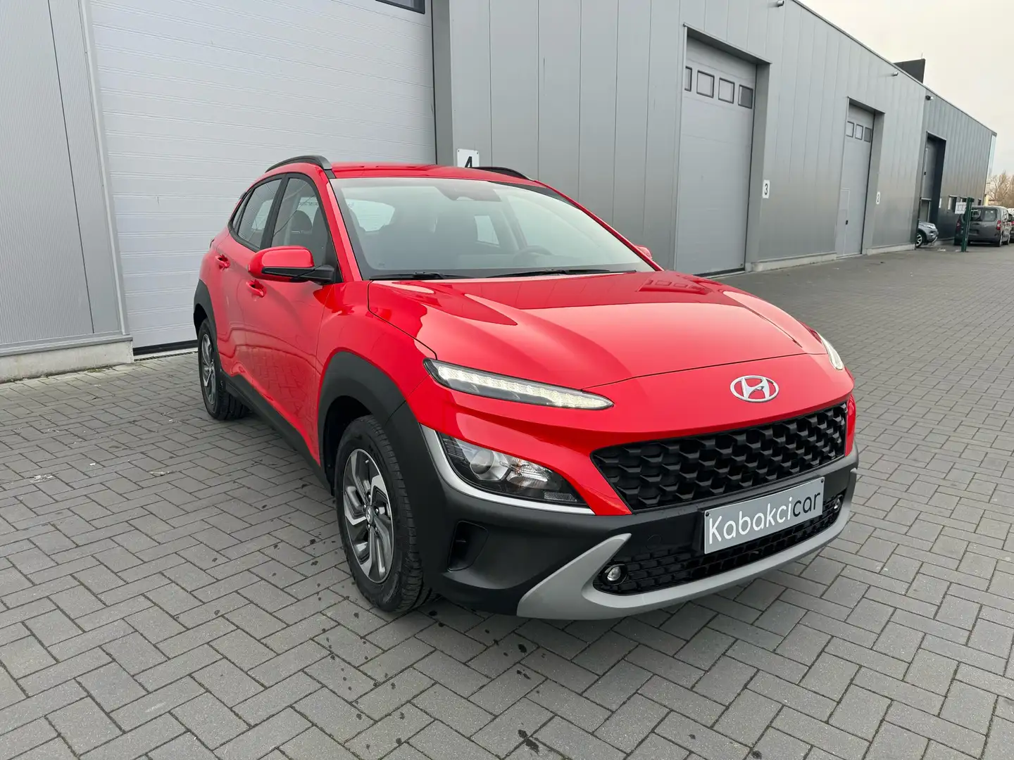 Hyundai KONA 1.6 T-GDi DCT // HYBRIDE // ETAT NEUVE // CAMERA / Rood - 1